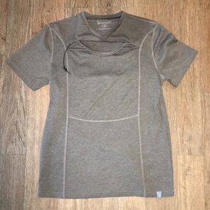 Men’s Lalabu Large baby soothe gray shirt